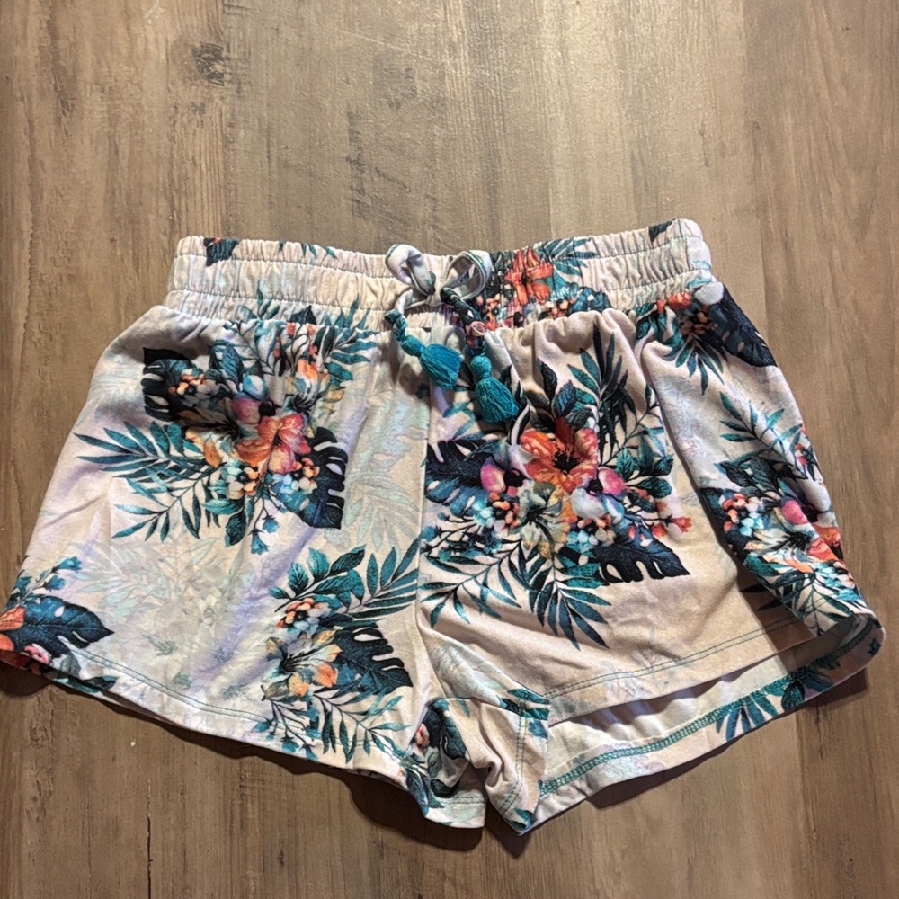 1st Kiss Floral Print Kids Skirt - Multicolor